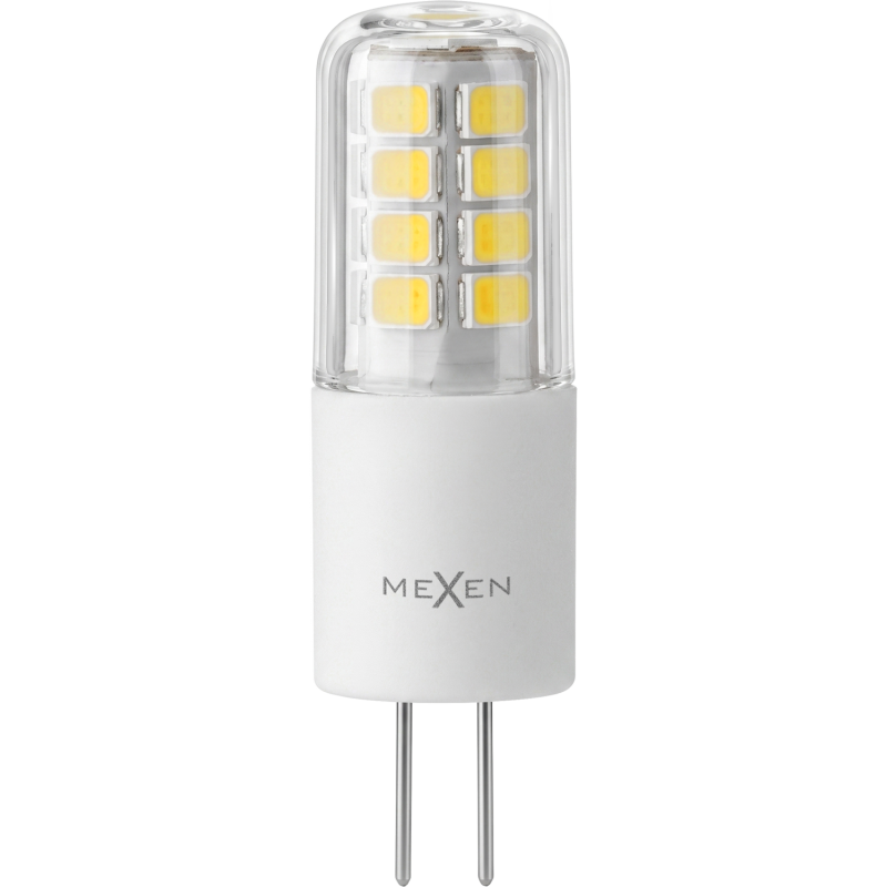 Mexen Oris LED žiarovka G4, 3W, Studená - 6500K, 380 lm - L115-G4-0365-01