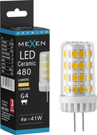 Mexen Oris LED žiarovka G4, 4W, Teplá - 3000K, 480 lm - L115-G4-0430-01