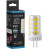 Mexen Oris LED žiarovka G4, 4W, Studená - 6500K, 490 lm - L115-G4-0465-01