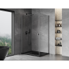 Mexen Mist-B výklopná sprchová kabína 100 x 75 cm, transparentná, gun metal - 8A2T-100-075-95-00