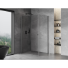 Mexen Mist-B sprchovací kút s otváracím systémom 70 x 120 cm, transparentný, gun metal - 8A2T-070-120-95-00