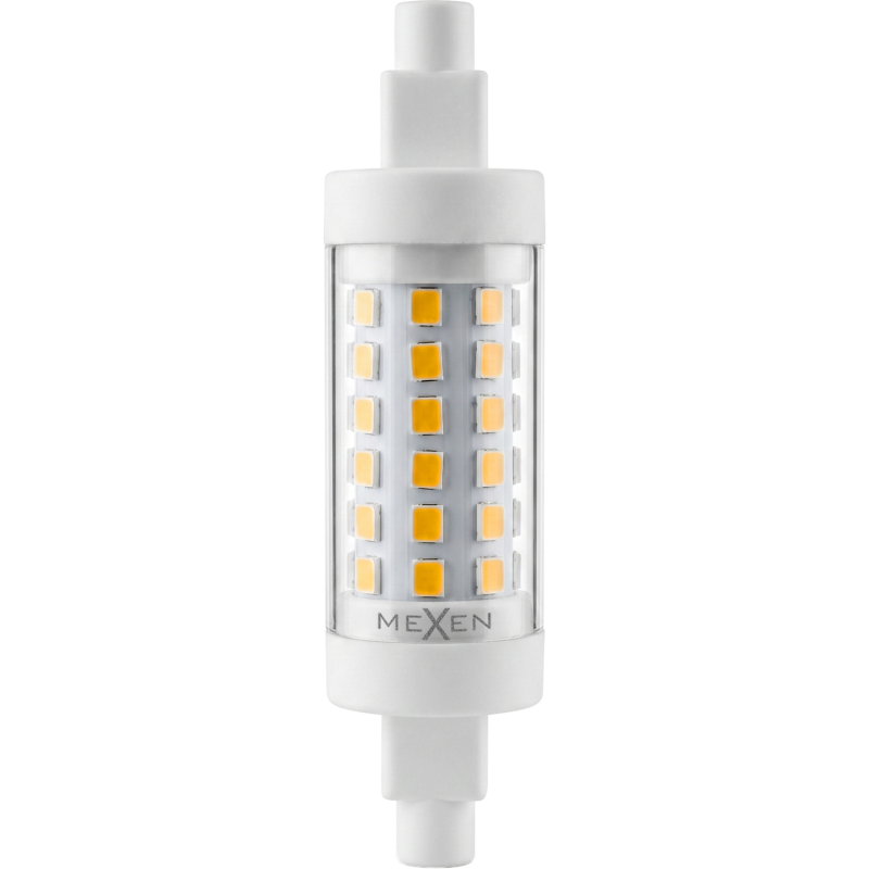 Mexen Vega Stmievateľná LED žiarovka R7S, 7W, Teplá - 3000K, 770 lm - L125-R7S-0730-01