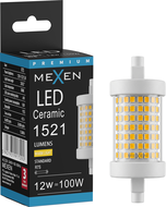 Mexen Vega Stmievateľná LED žiarovka R7S, 12W, Teplá - 3000K, 1521 lm - L125-R7S-1230-01