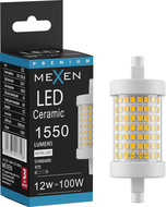 Mexen Vega Stmievateľná LED žiarovka R7S, 12W, Neutrálna - 4000K, 1550 lm - L125-R7S-1240-01