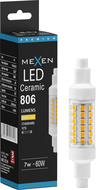 Mexen Vega LED žiarovka R7S, 7W, Teplá - 3000K, 806 lm - L126-R7S-0730-01