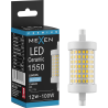 Mexen Vega LED žiarovka R7S, 12W, Studená - 6500K, 1550 lm - L126-R7S-1265-01