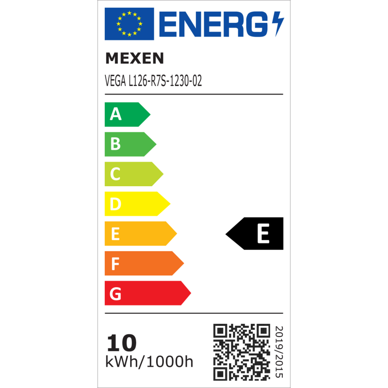 Mexen Vega LED žiarovka R7S, 12W, Teplá - 3000K, 1521 lm - L126-R7S-1230-02