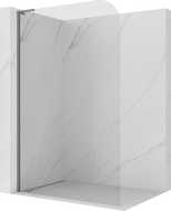 Mexen Kioto-P L sprchová stena Walk-in 80 x 200 cm, transparentná 8 mm, gun metal - 800-080-103-95-00-P