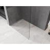Mexen Kioto-P L sprchová stena Walk-in 100 x 200 cm, priehľadná 8 mm, gun metal - 800-100-103-95-00-P