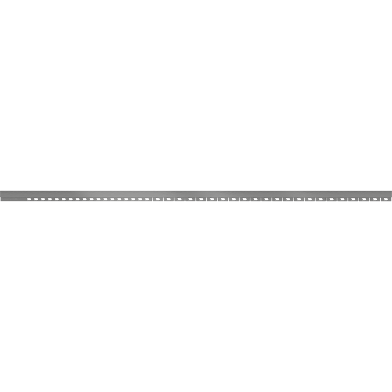 Mexen Line-B predná sprchová lišta 180 cm, kefovaný gun gray - 186603180U