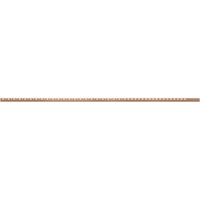Mexen Line-B lišty sklonená pre sklo 180 cm ľavá, kartáčovaná meď - 186504180L