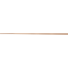 Mexen Line-B lišty sklonená pre sklo 180 cm ľavá, kartáčovaná meď - 186504180L