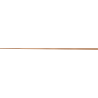 Mexen Line-B pokles listy pre sklo 180 cm pravá, brúsená meď - 186504180R