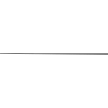 Mexen Line-B pádová lišta na sklo 180 cm ľavá, brúsená zbraňová sivá - 186604180L