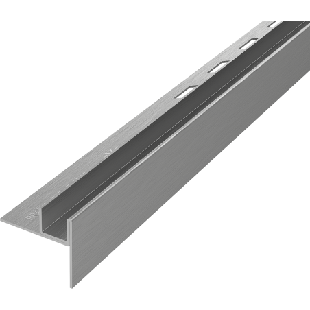 Mexen Line-B odkvapová lišta na sklo 120 cm pravá, brúsená gun gray - 186604120R