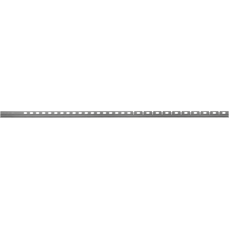 Mexen Line-B odkvapová lišta na sklo 120 cm pravá, brúsená gun gray - 186604120R