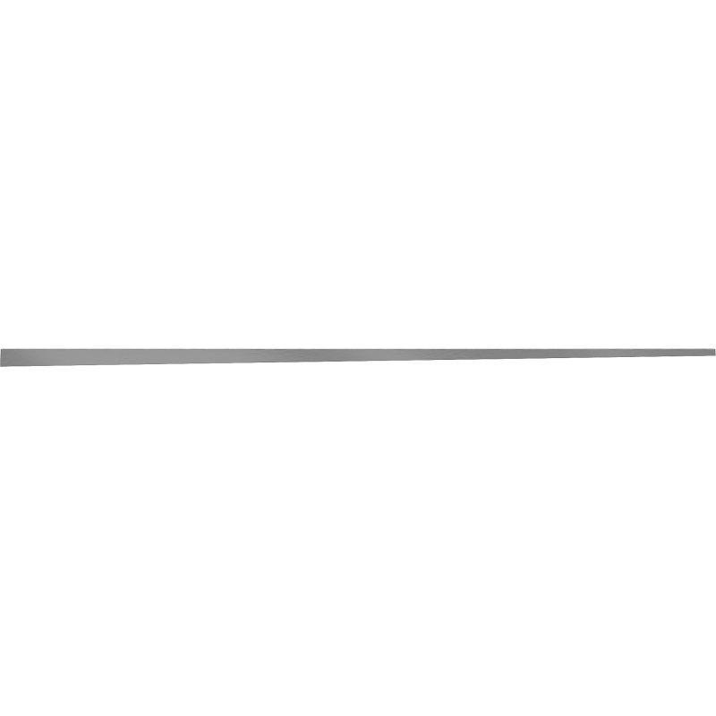 Mexen Line-B odkvapová lišta na sklo 120 cm pravá, brúsená gun gray - 186604120R