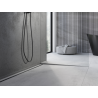 Mexen Line-B lišta spádová pre sklo 180 cm pravá, gun gray brúsená - 186604180R