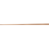 Mexen Line-B podlahová lišta spádová 120 cm ľavá, kartáčovaná meď - 186501120L