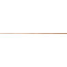 Mexen Line-B podlahová spádová lišta 180 cm ľavá, kartáčovaná meď - 186501180L