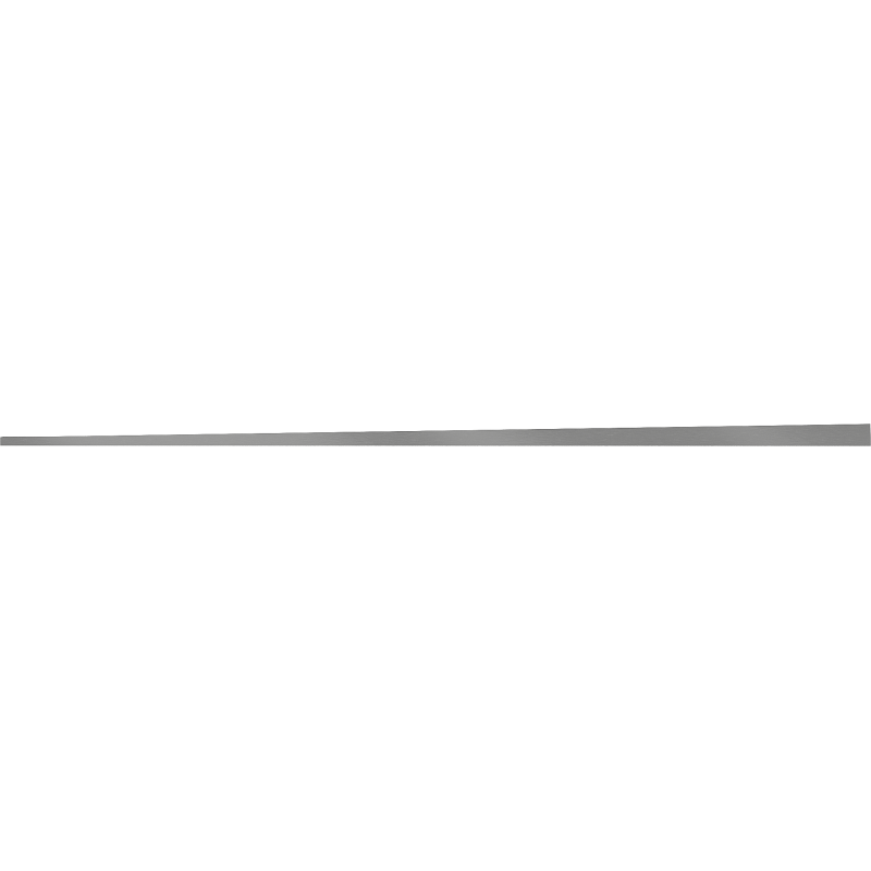 Mexen Line-B podlahová lišta so sklonom 120 cm ľavá, kartáčovaná šedá zbraň - 186601120L