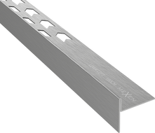 Mexen Line-B lišta spádová podlahová 180 cm ľavá, gun gray brúsený - 186601180L
