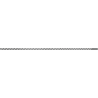 Mexen Line-B lišta spádová podlahová 180 cm ľavá, gun gray brúsený - 186601180L