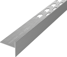 Mexen Line-B podlahová spádová lišta 120 cm pravá, brúsená gun šedá - 186601120R
