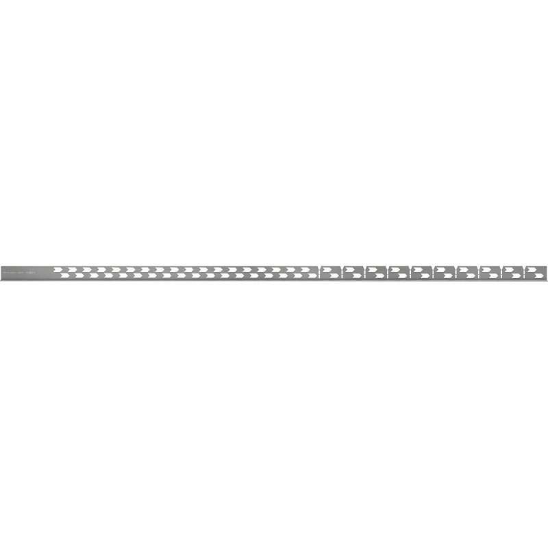 Mexen Line-B podlahová spádová lišta 120 cm pravá, brúsená gun šedá - 186601120R