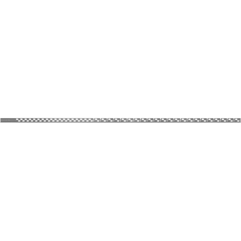 Mexen Line-B podlahová spádová lišta 180 cm pravá, gun gray brúsená - 186601180R