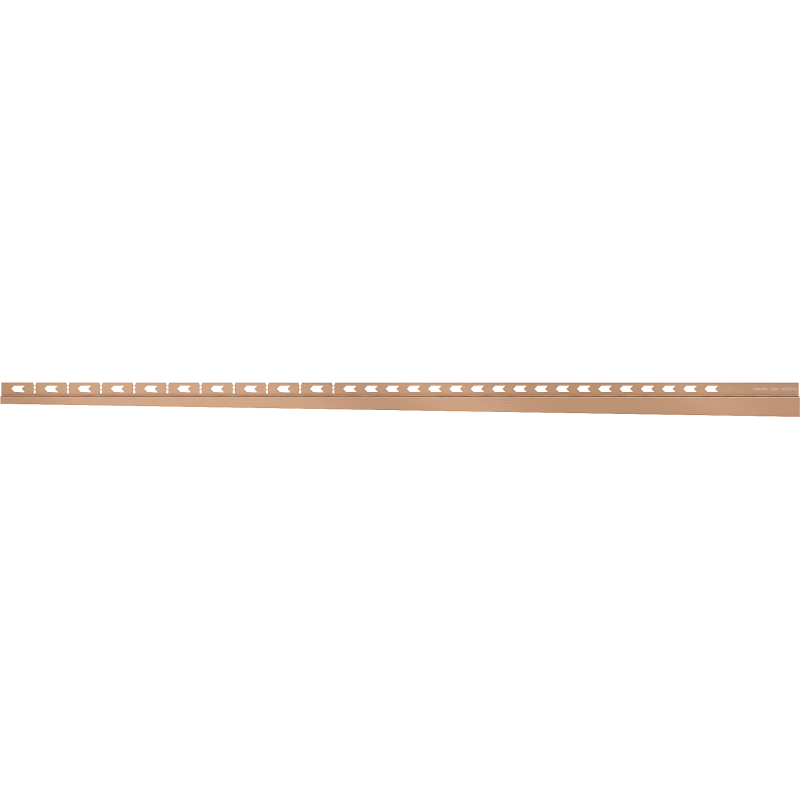 Mexen Line-B pristanová lišta 120 cm ľavá, brúsená meď - 186502120L