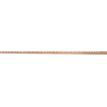 Mexen Line-B stenová odvodňovacia lišta 180 cm ľavá, kartáčovaná meď - 186502180L