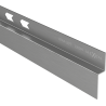 Mexen Line-B stenová spádová lišta 120 cm ľavá, kefovaná gun gray - 186602120L
