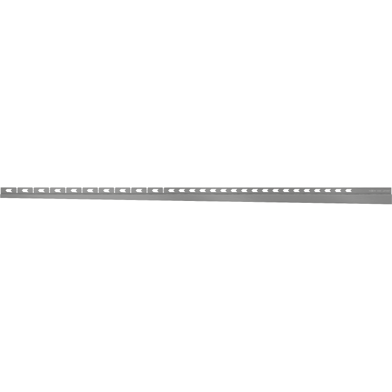 Mexen Line-B stenová spádová lišta 120 cm ľavá, kefovaná gun gray - 186602120L