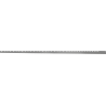 Mexen Line-B stenová lišta odkvapová 180 cm ľavá, kartáčovaná sivá - 186602180L
