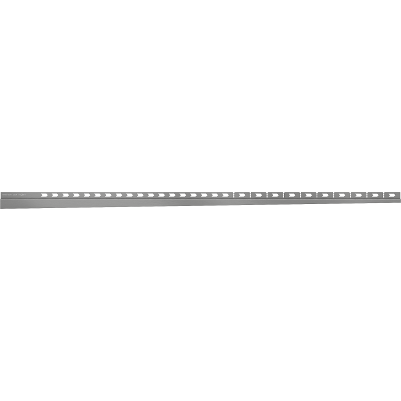 Mexen Line-B stenová spádová lišta 120 cm pravá, brúsená gun gray - 186602120R