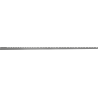 Mexen Line-B stenová spádová lišta 180 cm pravá, brúsená tmavosivá - 186602180R