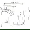 Mexen Libra DQ77 vaňový set, chróm - 745103DQ77-00