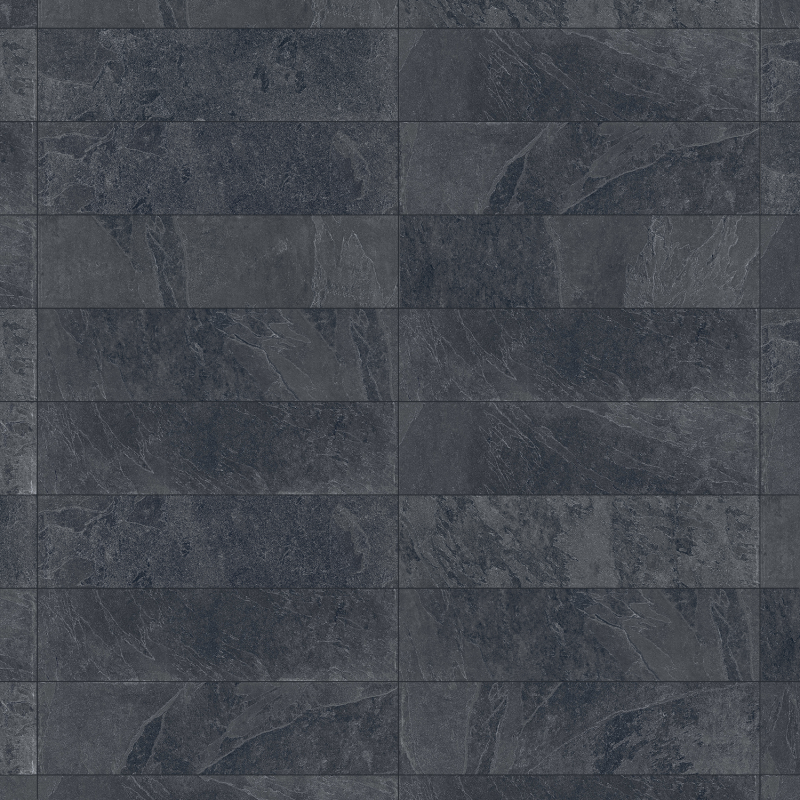 Mexen Ravena Nero glazovaná rektifikovaná dlažba G1, podlahová a stenová dlažba 120 x 30 cm, matná - TL712-120-030-02