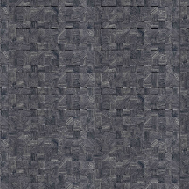 Mexen Riga Lyon Black čierny rektifikovaná G1, drevený obkladový kachliček 120 x 30 cm, matná - TL713-120-030-50