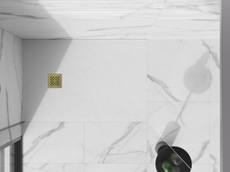 Mexen Stone+ kryt na sprchovú vaničku zlata - 44910050