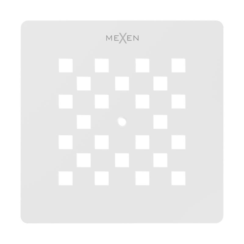 Mexen Stone+ kryt do sprchovej vaničky, biely - 44910020