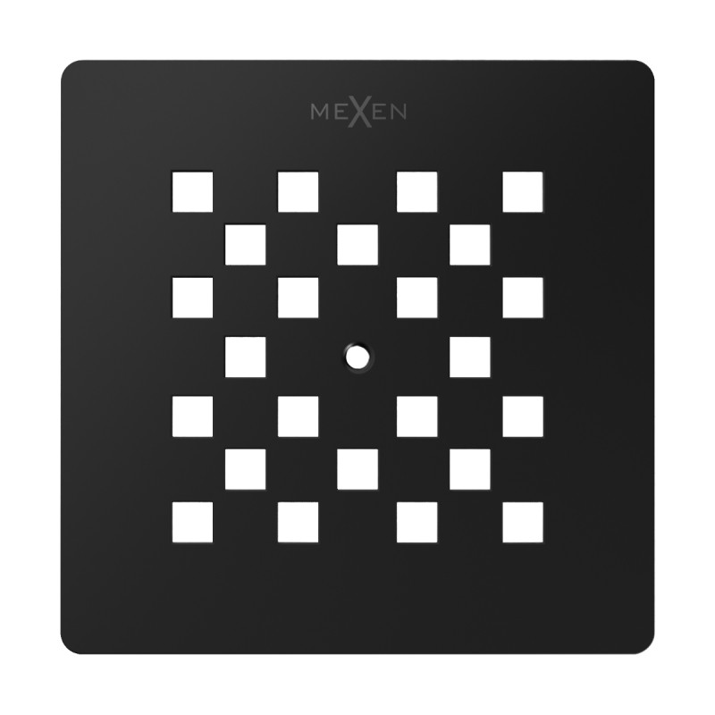 Mexen Stone+ prekrytie na sprchový kút, čierne - 44910070