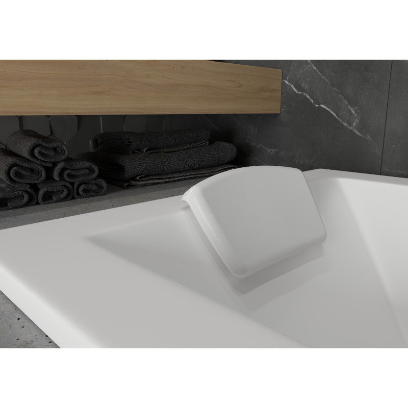 Mexen M08 opierka do vane, biela - 55008-00