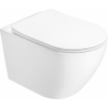 Mexen Lena 2.0 WC misa Rimless Tornado s pomaly-spustnou doskou slim, duroplast, biela lesk - 3022L4000T