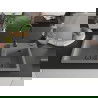 Mexen Tomas granitový dvojkomorový drez 800 x 500 mm, Šedá, Sifón Čierna - 6516802000-71-B