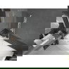 Mexen Next vaňová zástena jednokrídlová 50 x 150 cm, Transparentné, Biela - 895-050-000-00-00-20