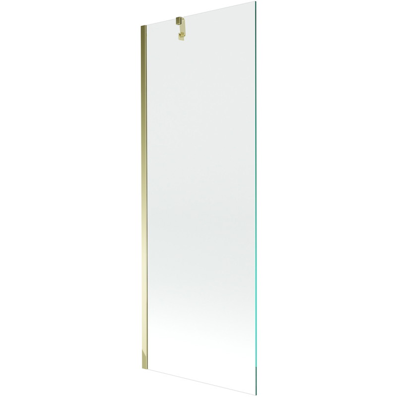 Mexen Next jednokrídlový vaňový paraván 70 x 150 cm, transparentný, zlatý - 895-070-000-00-00-50