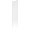 Mexen Next vanová zástěna 1-dílná 50 x 150 cm, matná, bílá - 895-050-000-00-30-20