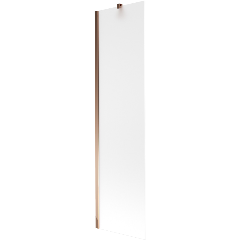 Mexen Next sprchová zástena 1-krídlová 50 x 150 cm, matné sklo, ružové zlato - 895-050-000-00-30-60